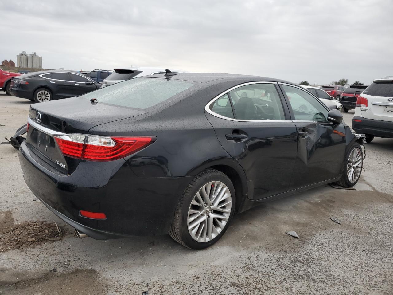 2013 Lexus ES VIN JTHBK1GG1D2040494 Copart auction photo, front end / side damage thumbnail 3