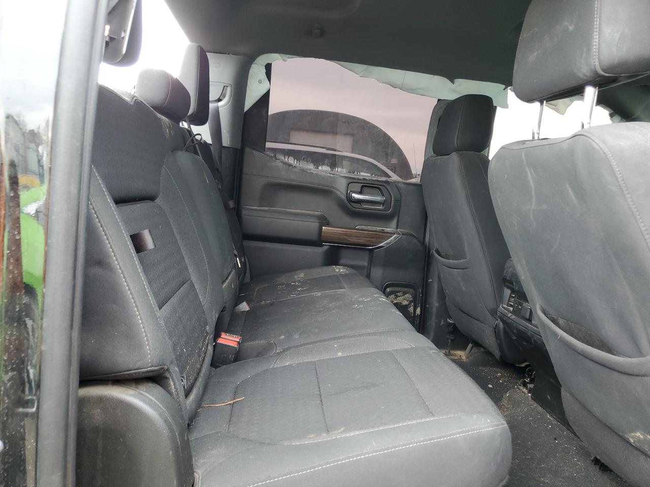 2021 Chevrolet Silverado VIN 1GCUYEED5MZ393434 Copart auction photo, front end / rear end damage thumbnail 10