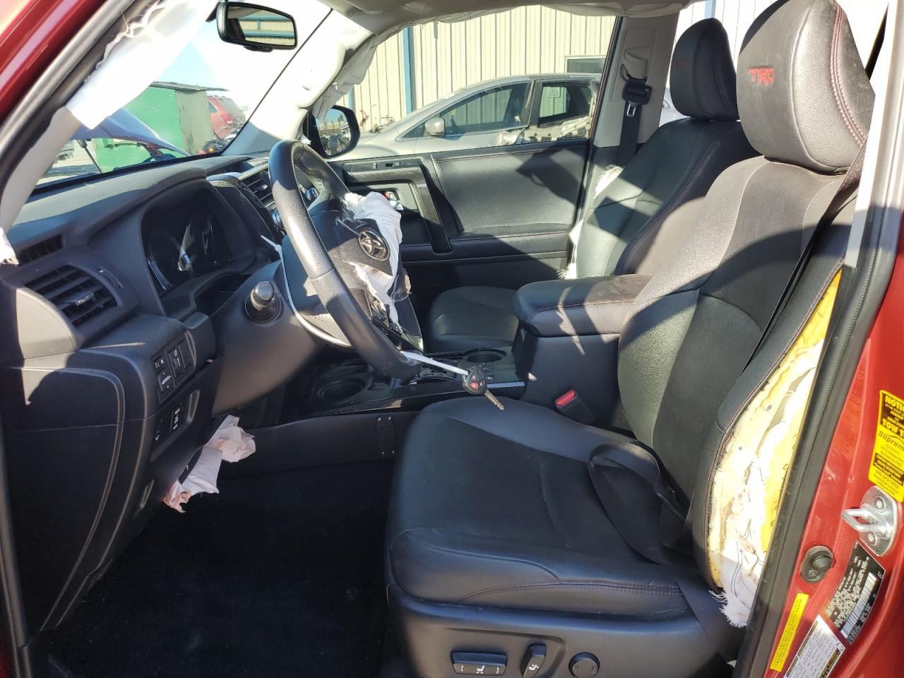 2019 Toyota 4Runner VIN JTEBU5JR6K5644353 Copart auction photo, front end damage thumbnail 7