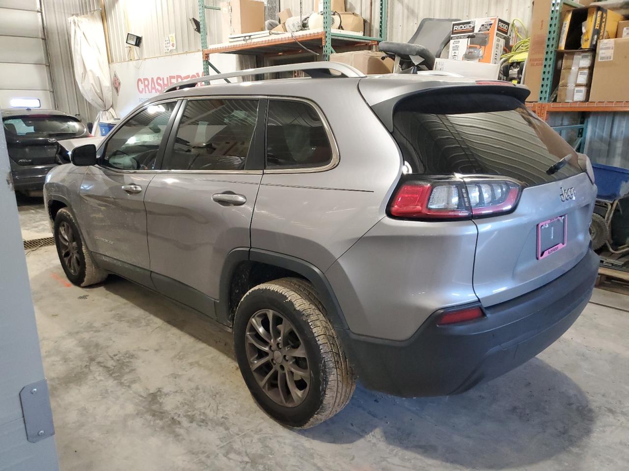 2019 Jeep Grand Cherokee VIN 1C4PJLLB7KD301337 Copart auction photo, front end / side damage thumbnail 2