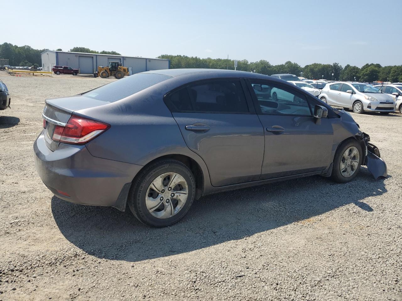 2015 Honda Civic VIN 2HGFB2F50FH522796 Copart auction photo, front end / minor dent/scratches damage thumbnail 3