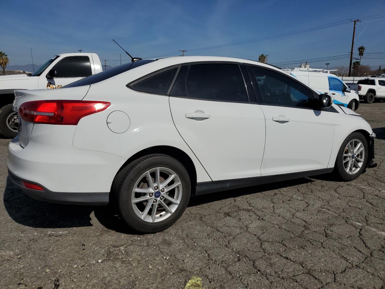 2017 Ford Focus VIN 1FADP3F24HL278861 Copart auction photo, front end damage thumbnail 3