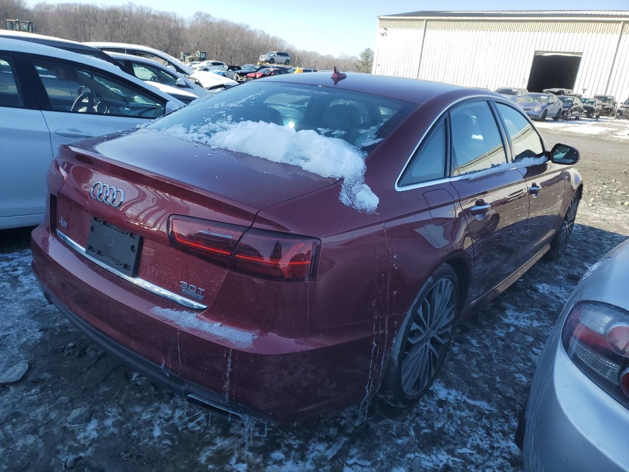 2018 Audi A6 VIN WAUH3AFC9JN054481 Copart auction photo, front end damage thumbnail 3