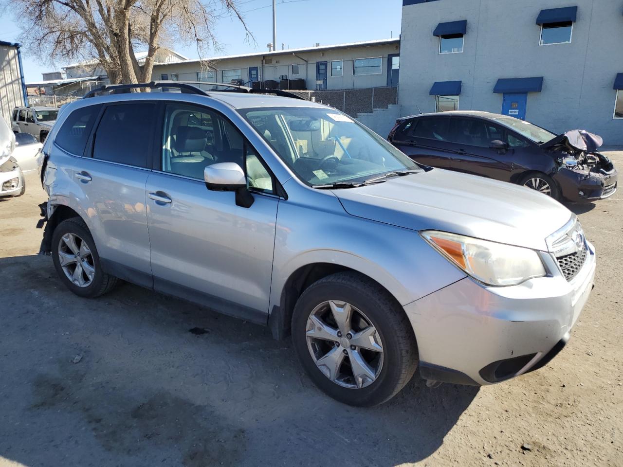 2014 Subaru Forester VIN JF2SJAHC5EH518304 Copart auction photo, rear end damage thumbnail 4