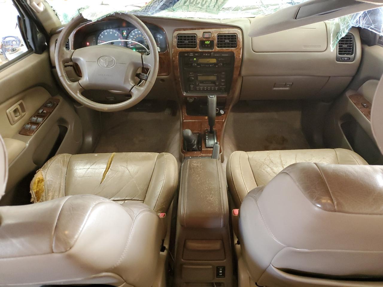 1999 Toyota 4Runner VIN JT3HN87R1X0228479 Copart auction photo, rollover damage thumbnail 8