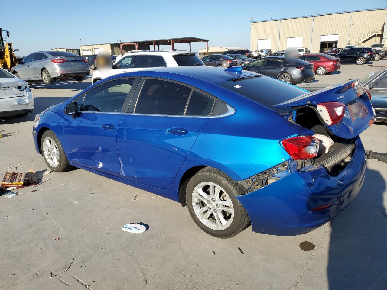 2017 Chevrolet Cruze VIN 1G1BE5SM5H7167876 Copart auction photo, rear end damage thumbnail 2