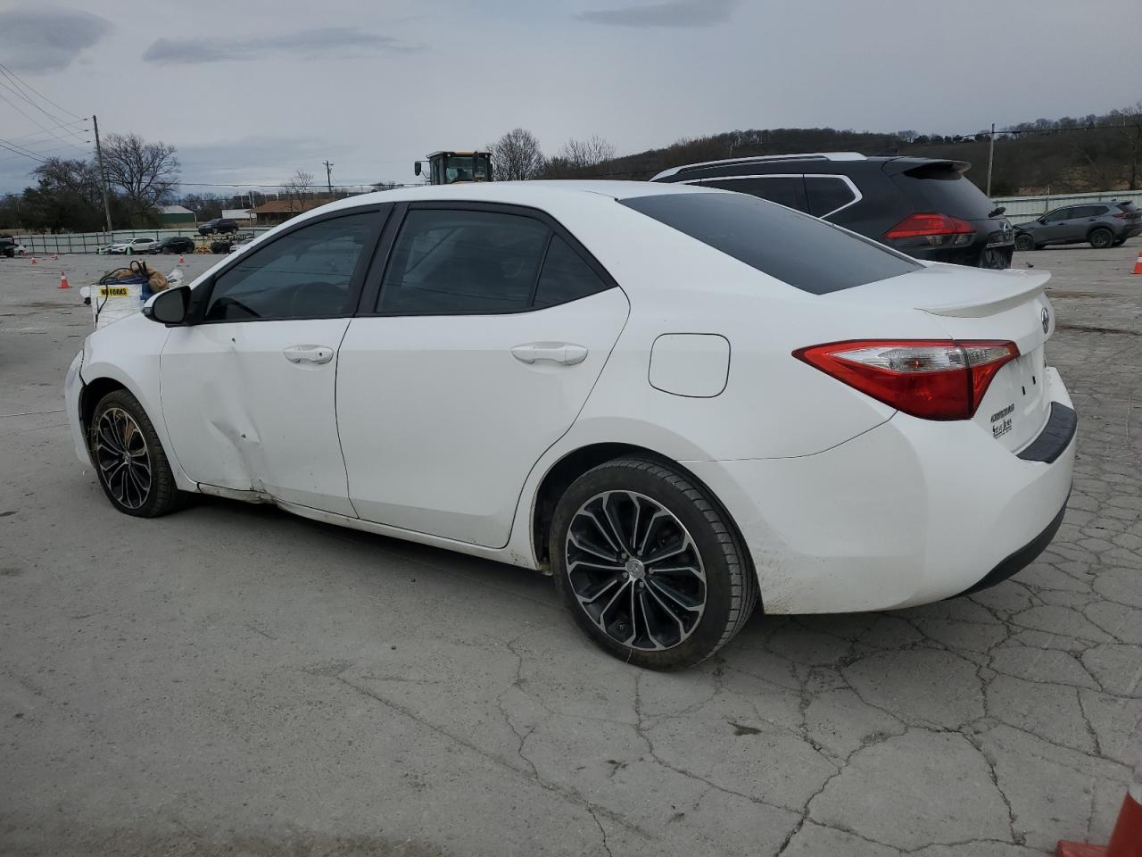 2014 Toyota Corolla VIN 2T1BURHE3EC060644 Copart auction photo, rear end / side damage thumbnail 2