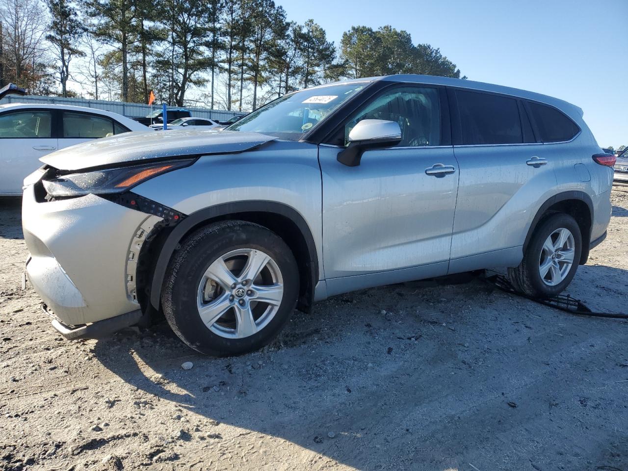 2021 Toyota Highlander VIN 5TDBZRBHXMS525849