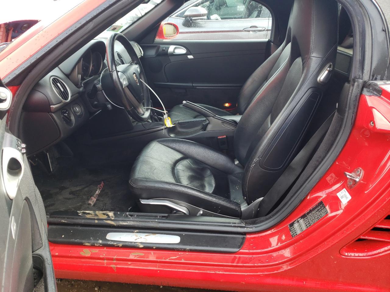 2005 Porsche Boxster VIN WP0CA29855S710134 Copart auction photo, rear end damage thumbnail 7