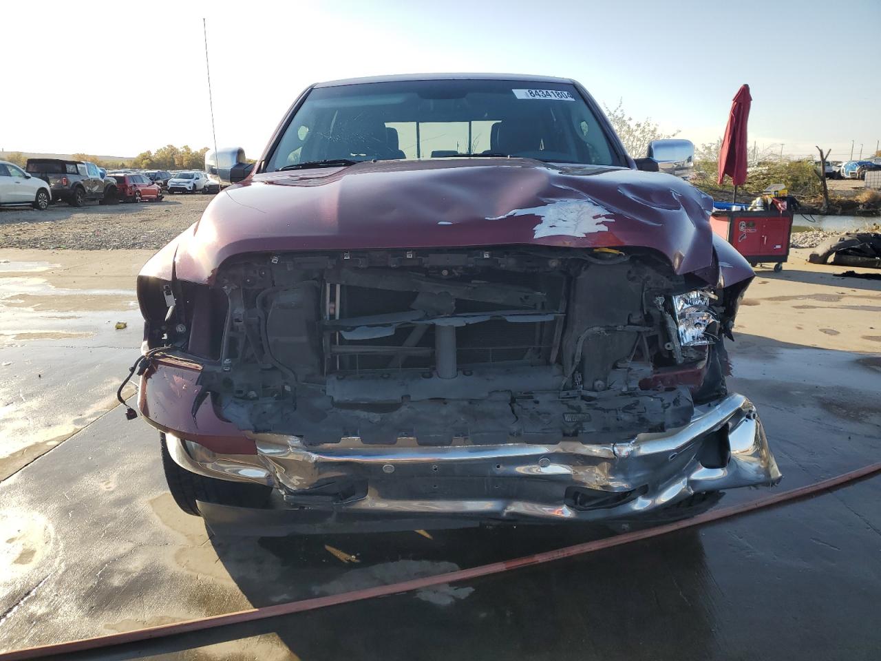 2018 RAM 1500 VIN 1C6RR6LT2JS266221 Copart auction photo, front end damage thumbnail 5