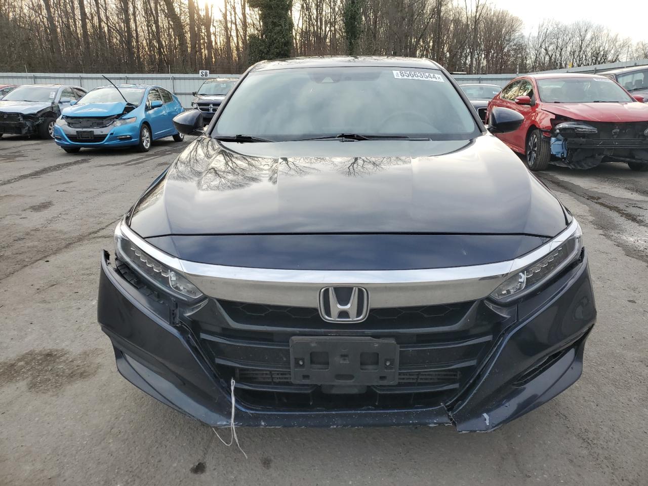 2020 Honda Accord VIN 1HGCV1F10LA056203 Copart auction photo, front end damage thumbnail 5
