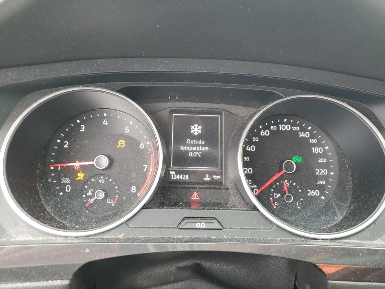 2019 Volkswagen Tiguan VIN 3VV0B7AX2KM009251 Copart auction photo, front end / side damage thumbnail 9
