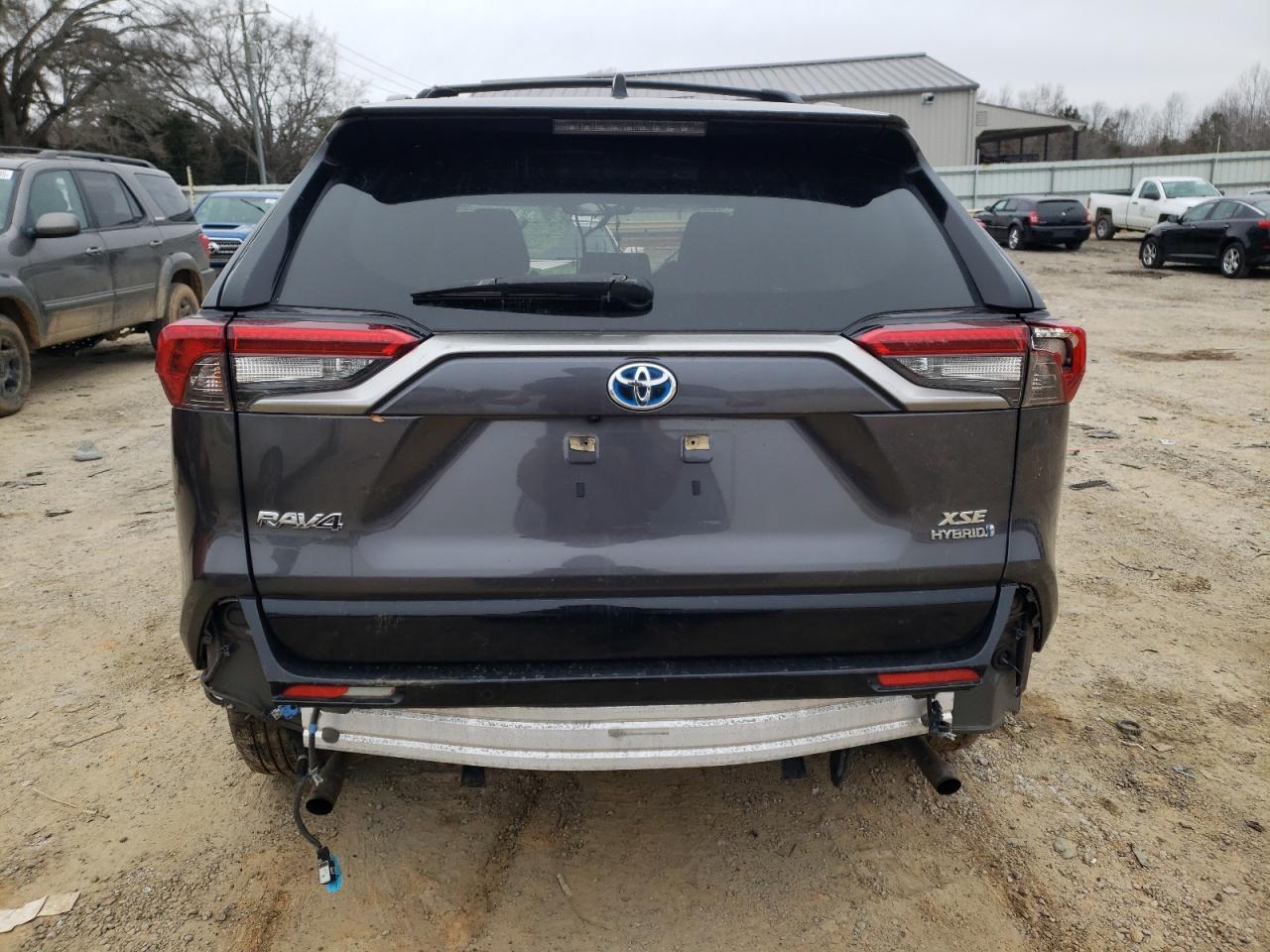 2020 Toyota RAV 4 VIN JTME6RFV0LJ001868 Copart auction photo, all over / undercarriage damage thumbnail 6