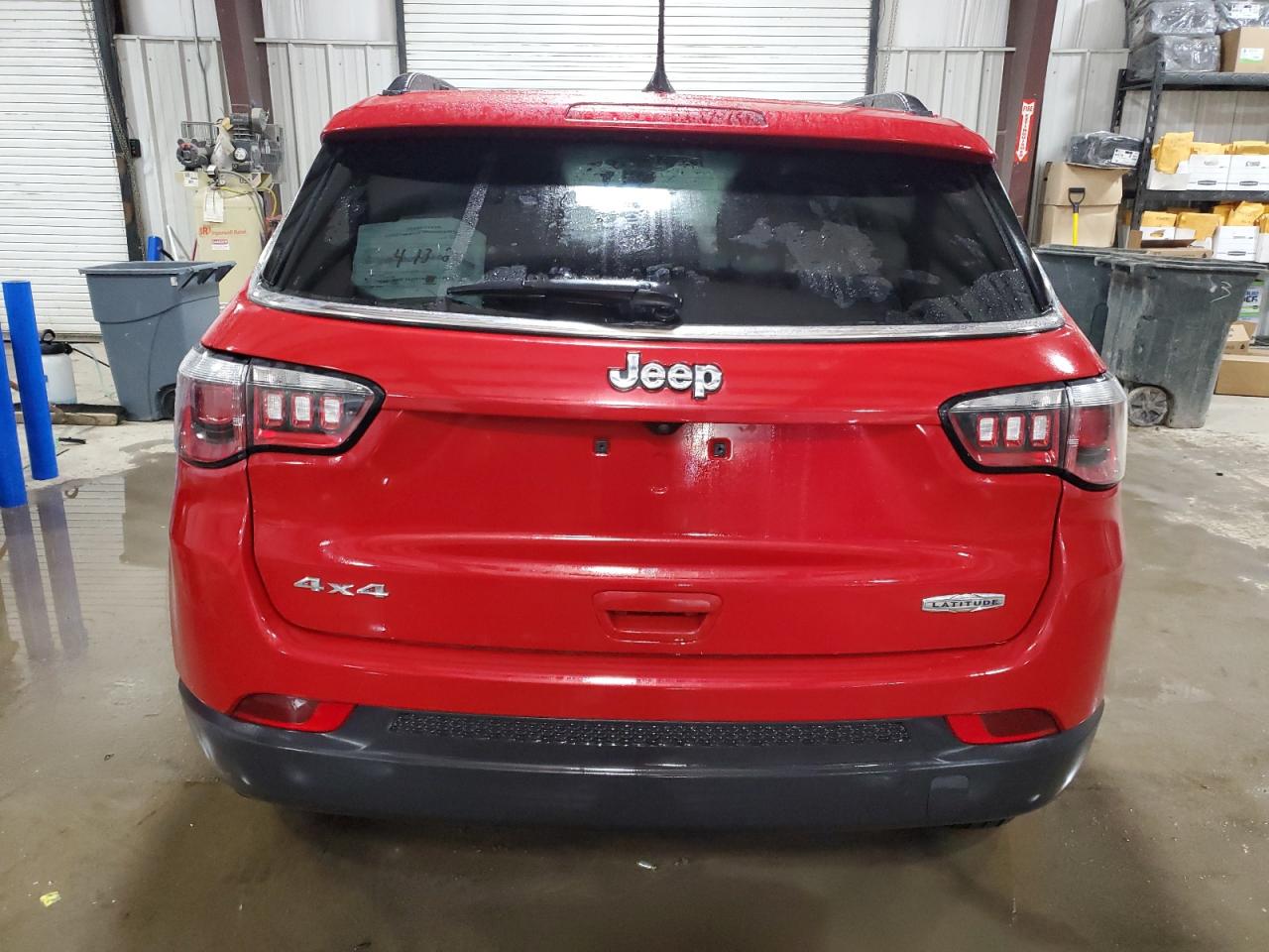 2020 Jeep Compass VIN 3C4NJDBBXLT150326 Copart auction photo, front end / side damage thumbnail 6