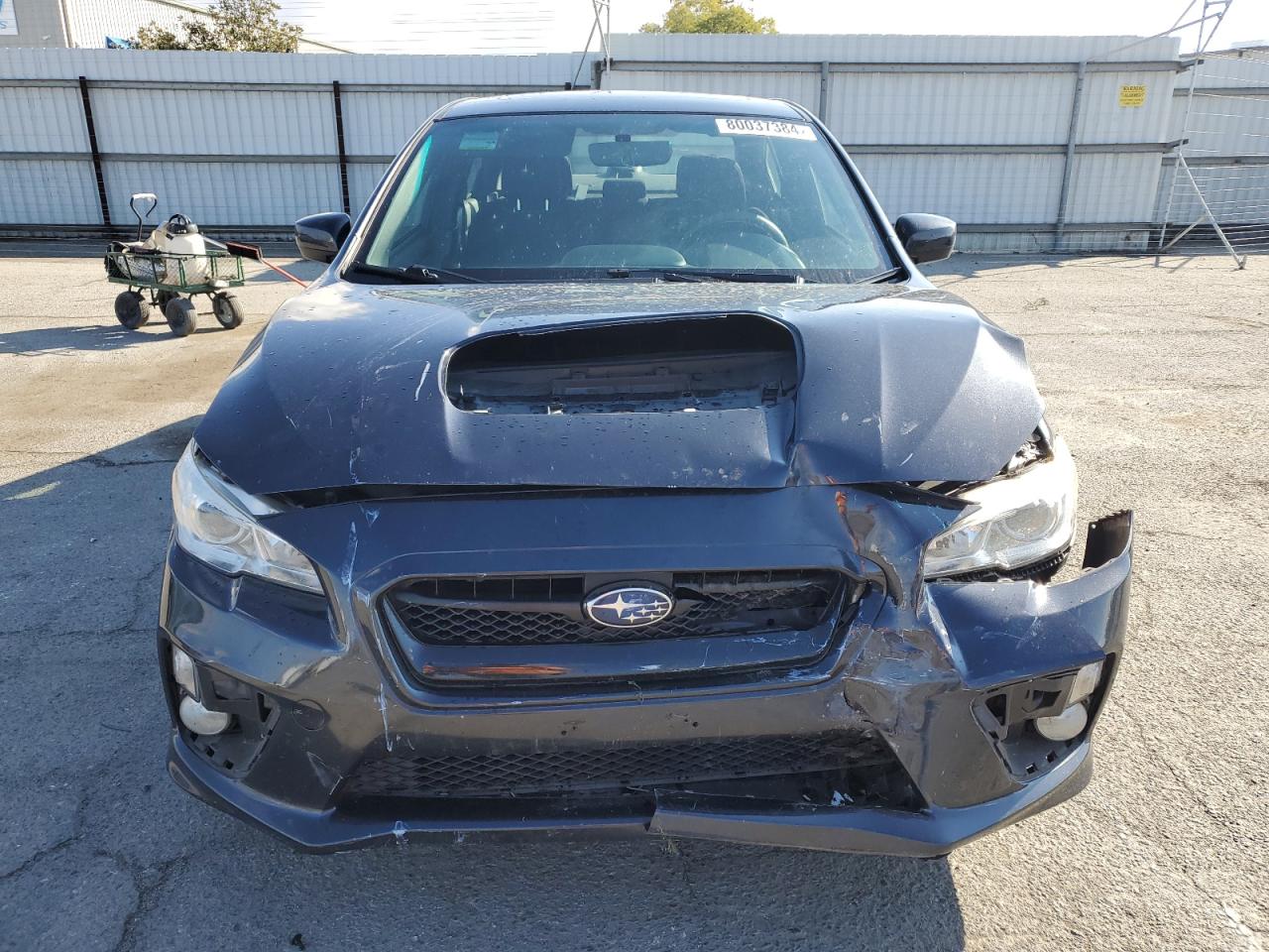 2017 Subaru WRX VIN JF1VA1E63H8801689 Copart auction photo, front end damage thumbnail 5