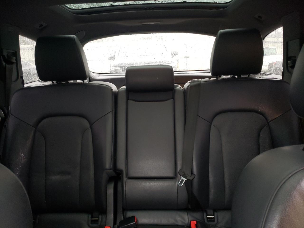 2014 Audi Q7 VIN WA1DGAFE2ED010805 Copart auction photo, front end / side damage thumbnail 10