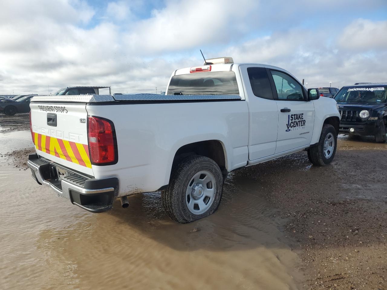 2021 Chevrolet Colorado VIN 1GCHSBEA0M1168179 Copart auction photo, front end / minor dent/scratches damage thumbnail 3