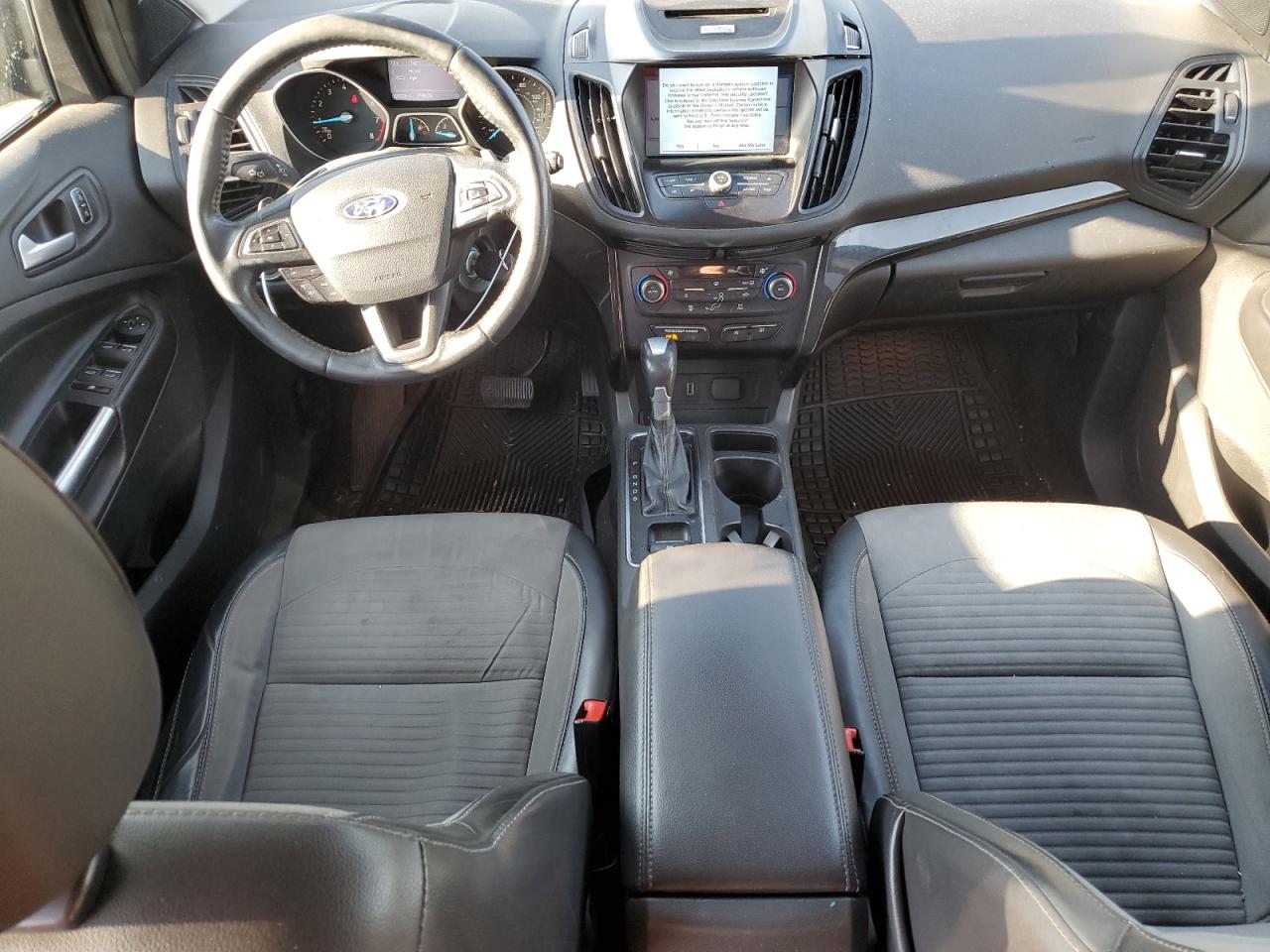 2017 Ford Escape VIN 1FMCU9G9XHUA50513 Copart auction photo, side damage thumbnail 8