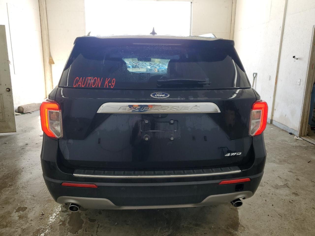 2021 Ford Explorer VIN 1FMSK8FH8MGB05599 Copart auction photo, front end / mechanical damage thumbnail 6