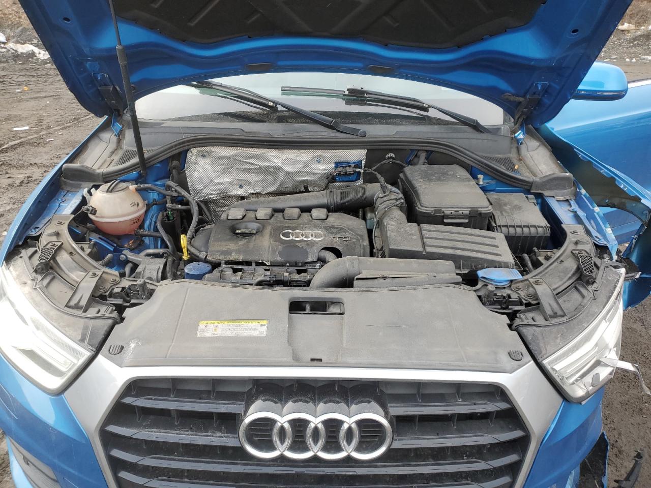 2016 Audi Q3 VIN WA1BFCFS3GR017280 Copart auction photo, front end / minor dent/scratches damage thumbnail 14