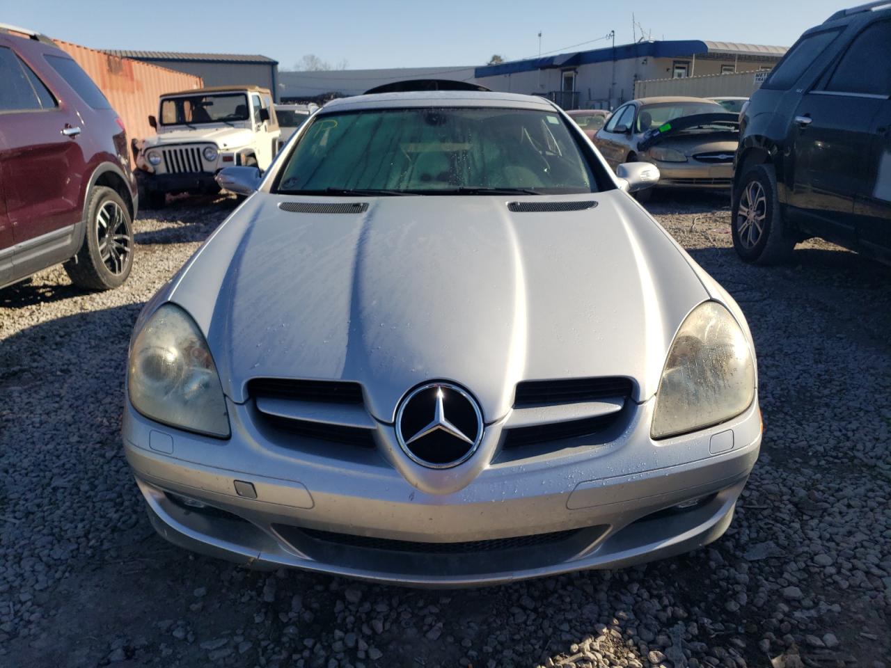 2005 Mercedes-Benz SLK-klasse VIN WDBWK56F35F029234 Copart auction photo, rear end damage thumbnail 5