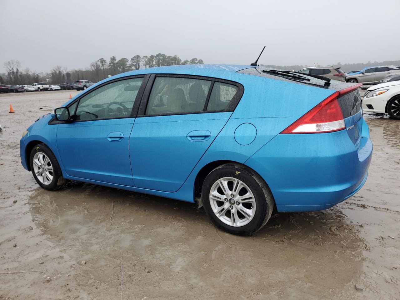 2010 Honda Insight VIN JHMZE2H75AS022926 Copart auction photo, side / minor dent/scratches damage thumbnail 2
