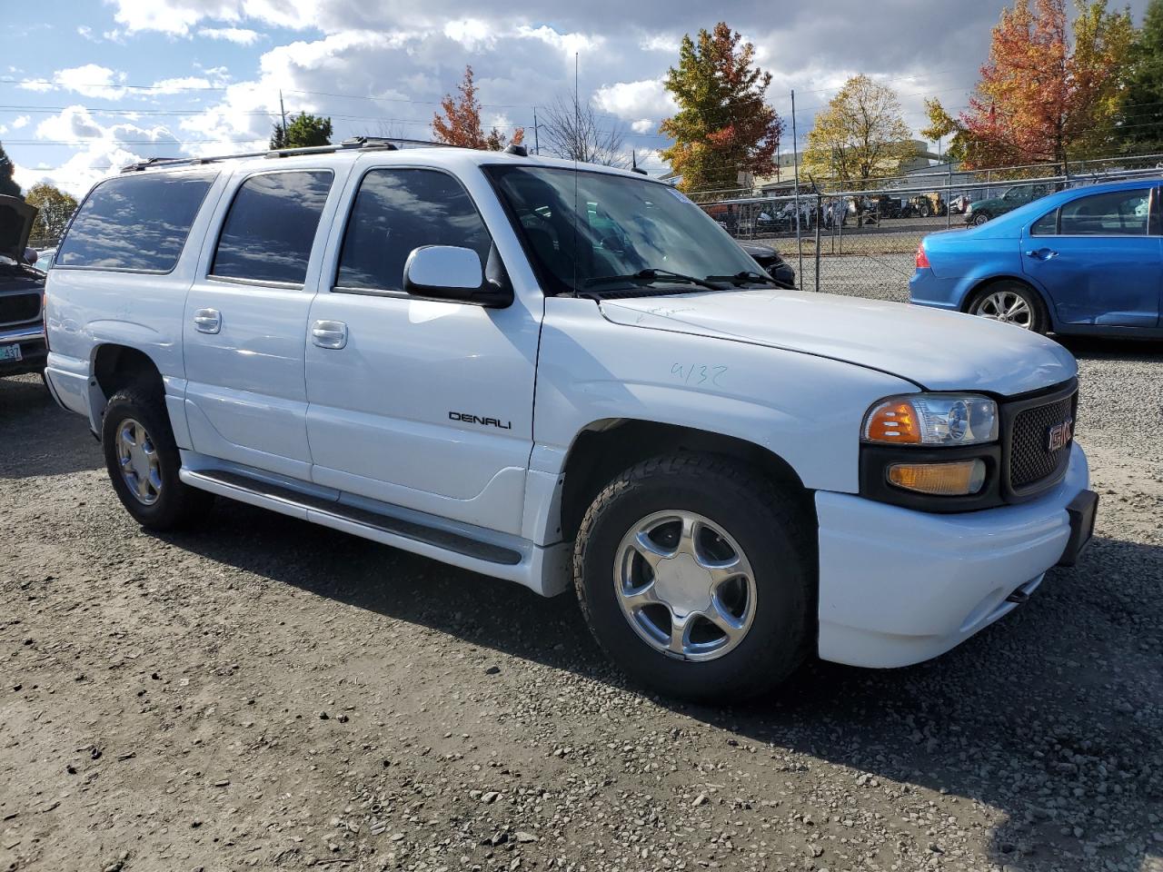 2004 GMC Yukon VIN 1GKFK66U14J185178 Copart auction photo, side damage thumbnail 4