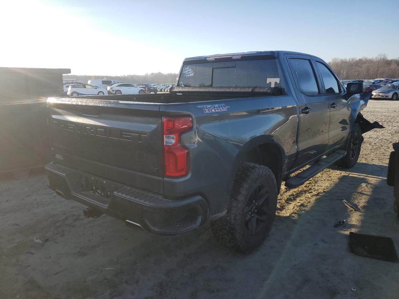 2019 Chevrolet Silverado VIN 3GCPYFED0KG197983 Copart auction photo, front end damage thumbnail 3