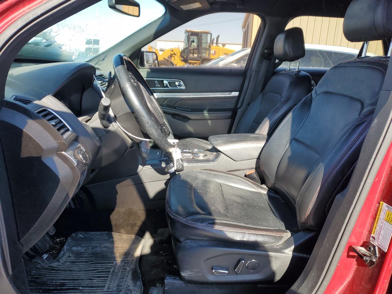 2017 Ford Explorer VIN 1FM5K8GT2HGD38156 Copart auction photo, front end damage thumbnail 7