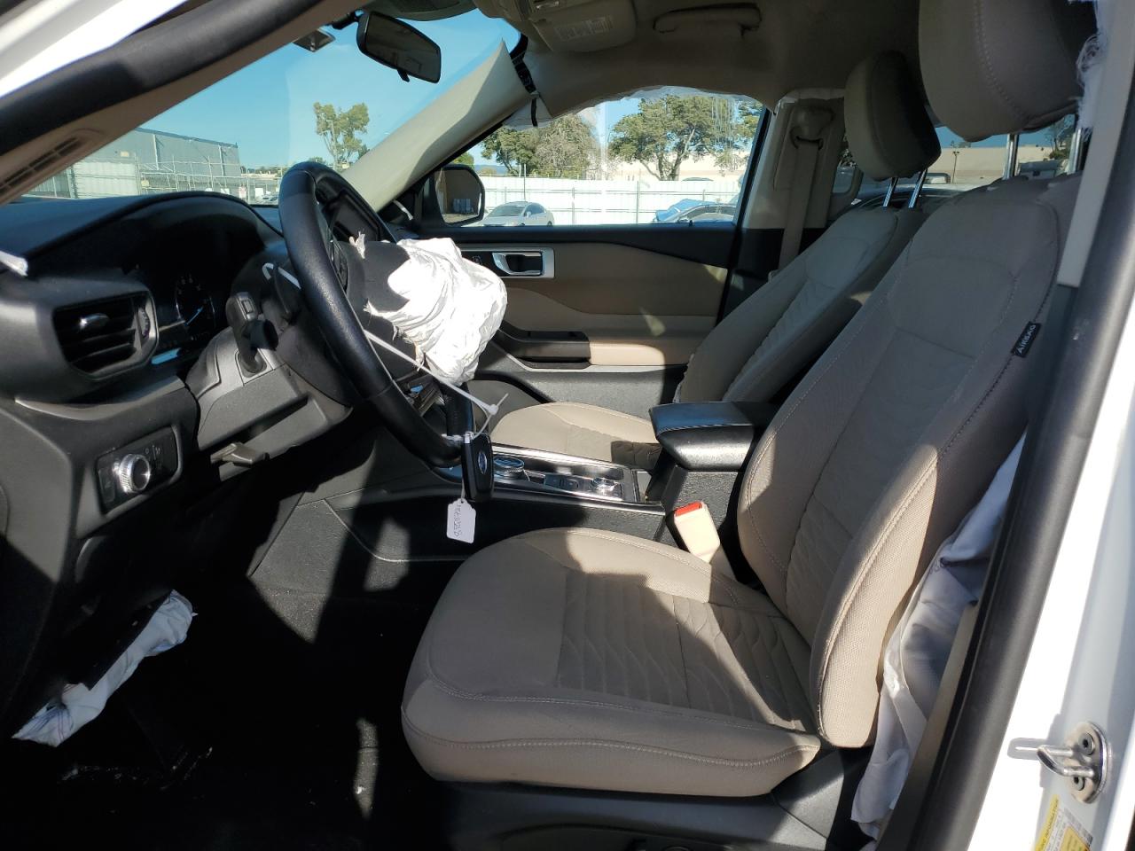 2020 Ford Explorer VIN 1FMSK8DHXLGC02594 Copart auction photo, front end / rear end damage thumbnail 7