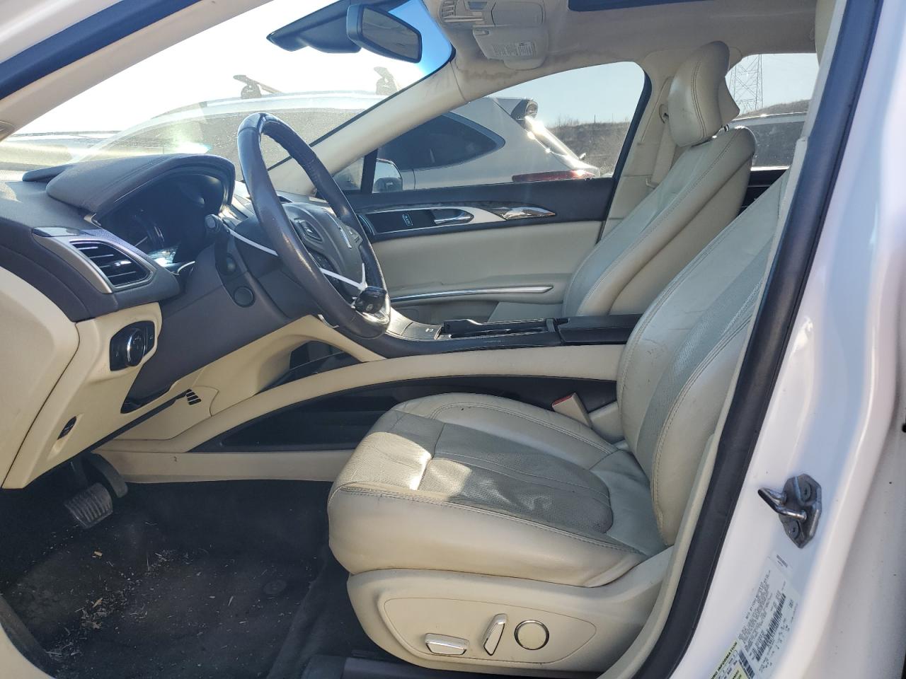 2013 Lincoln MKZ VIN 3LN6L2LU5DR825299 Copart auction photo, front end damage thumbnail 7