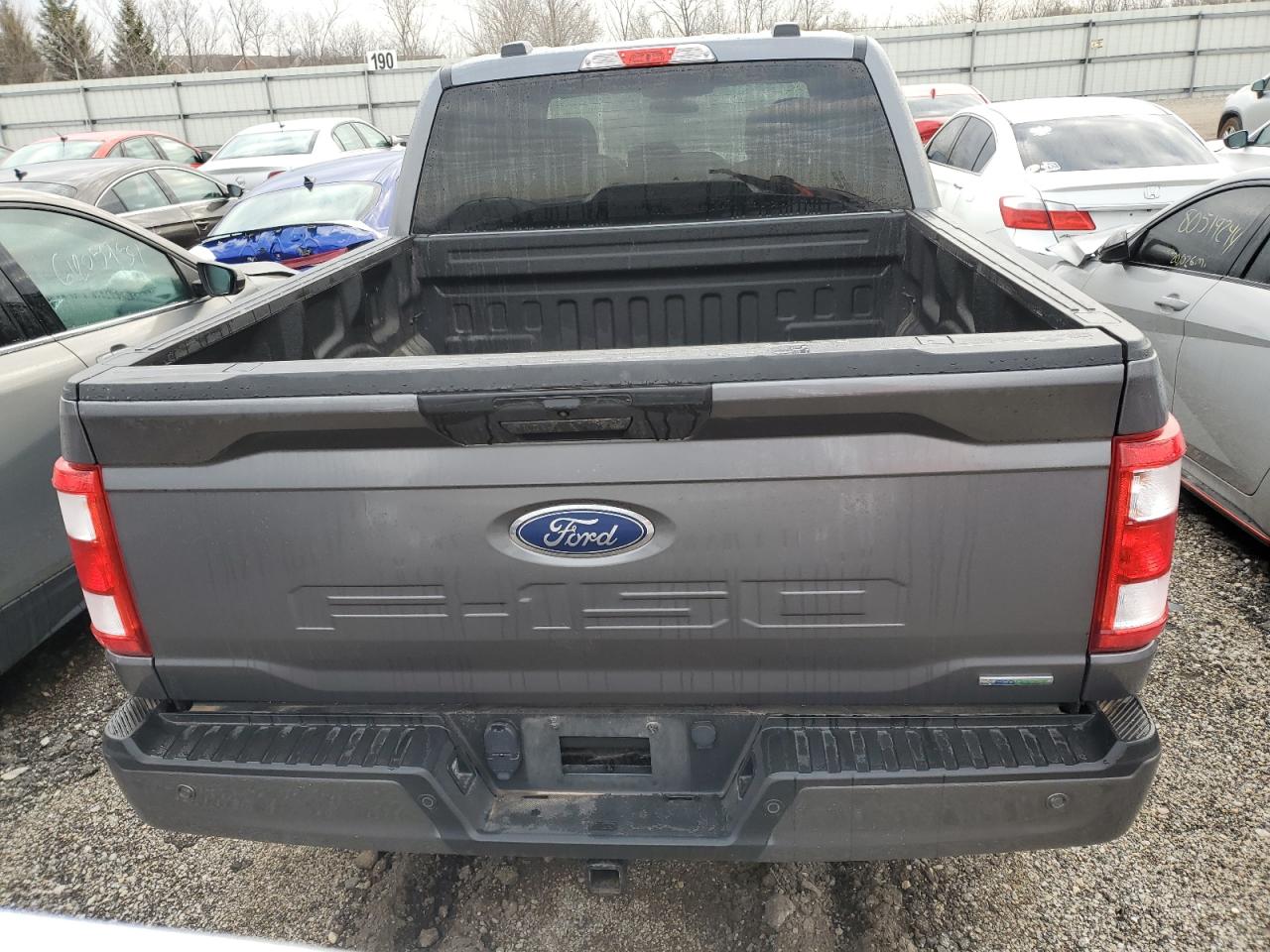 2021 Ford F-150 VIN 1FTEW1EP7MFD02131 Copart auction photo, front end damage thumbnail 6