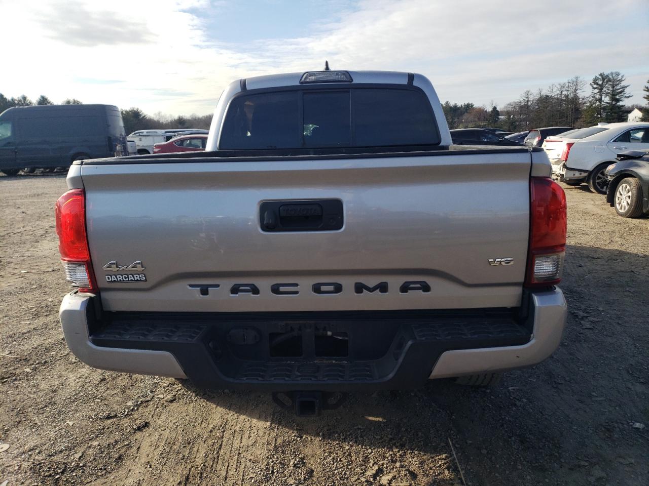 2019 Toyota Tacoma VIN 3TMCZ5AN4KM204925 Copart auction photo, all over / undercarriage damage thumbnail 6