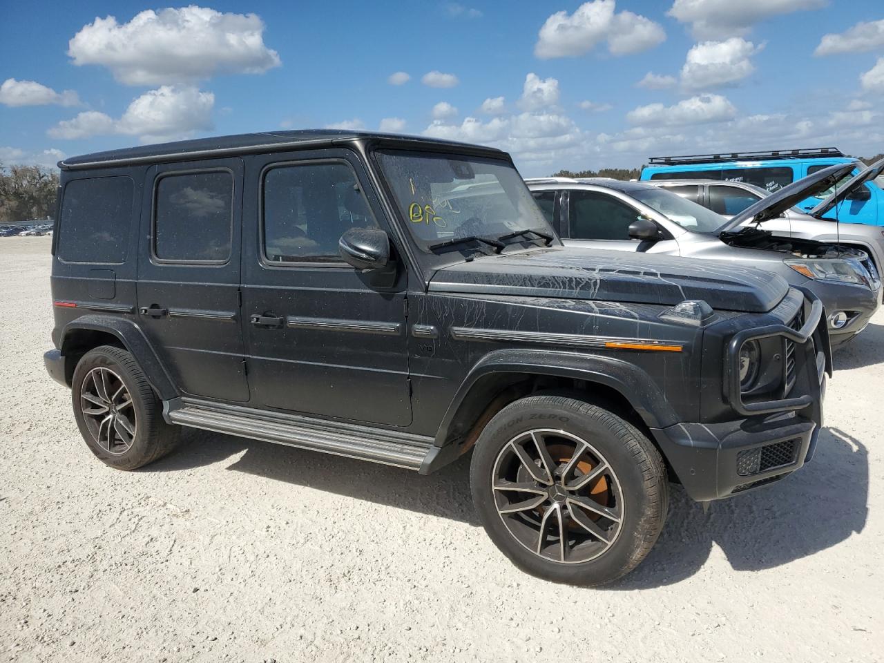 2021 Mercedes-Benz G-klasse VIN W1NYC6BJ4MX383353 Copart auction photo, water/flood damage thumbnail 4