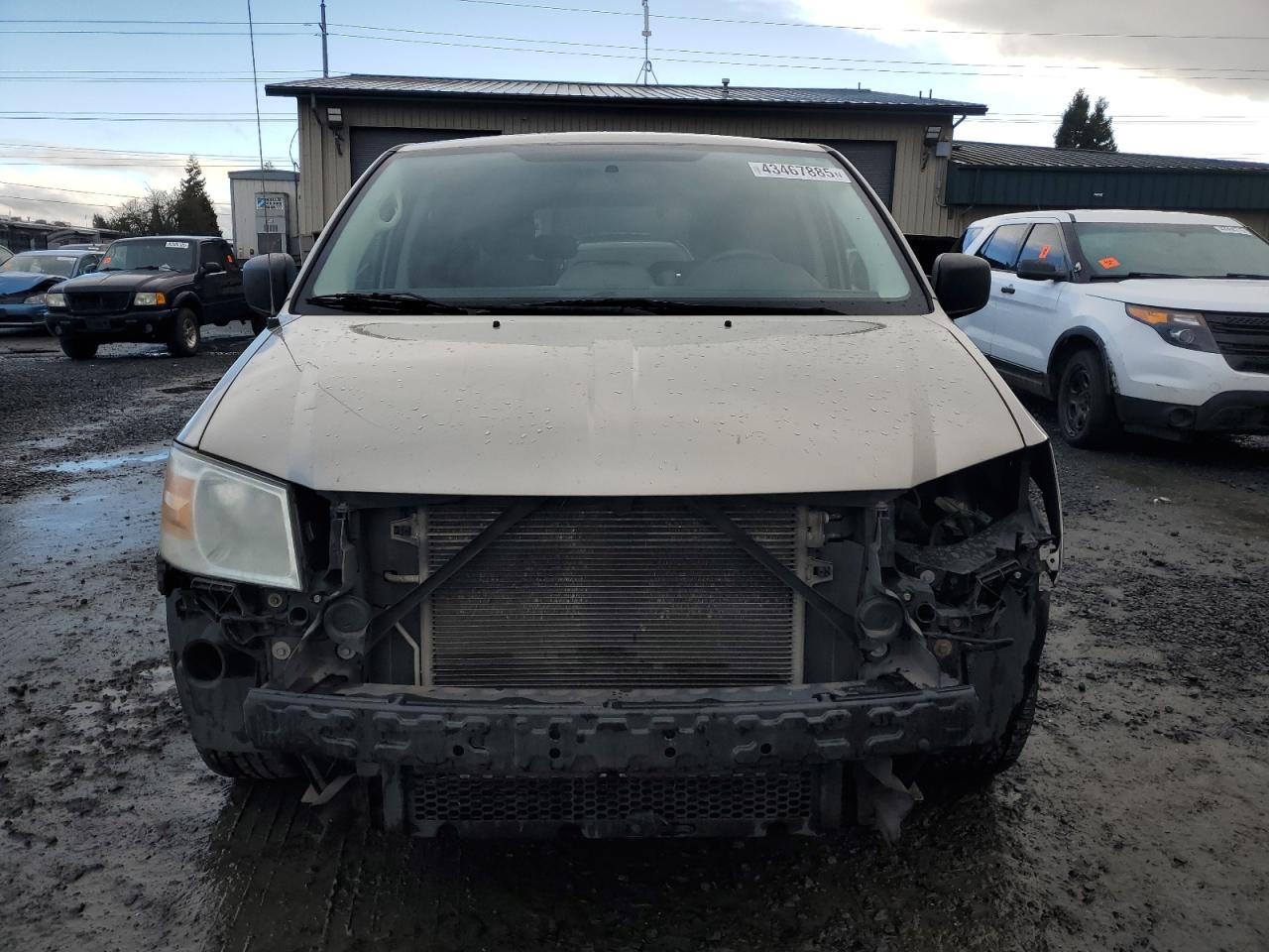 2009 Dodge Caravan VIN 2D8HN44E39R682569 Copart auction photo, front end damage thumbnail 5
