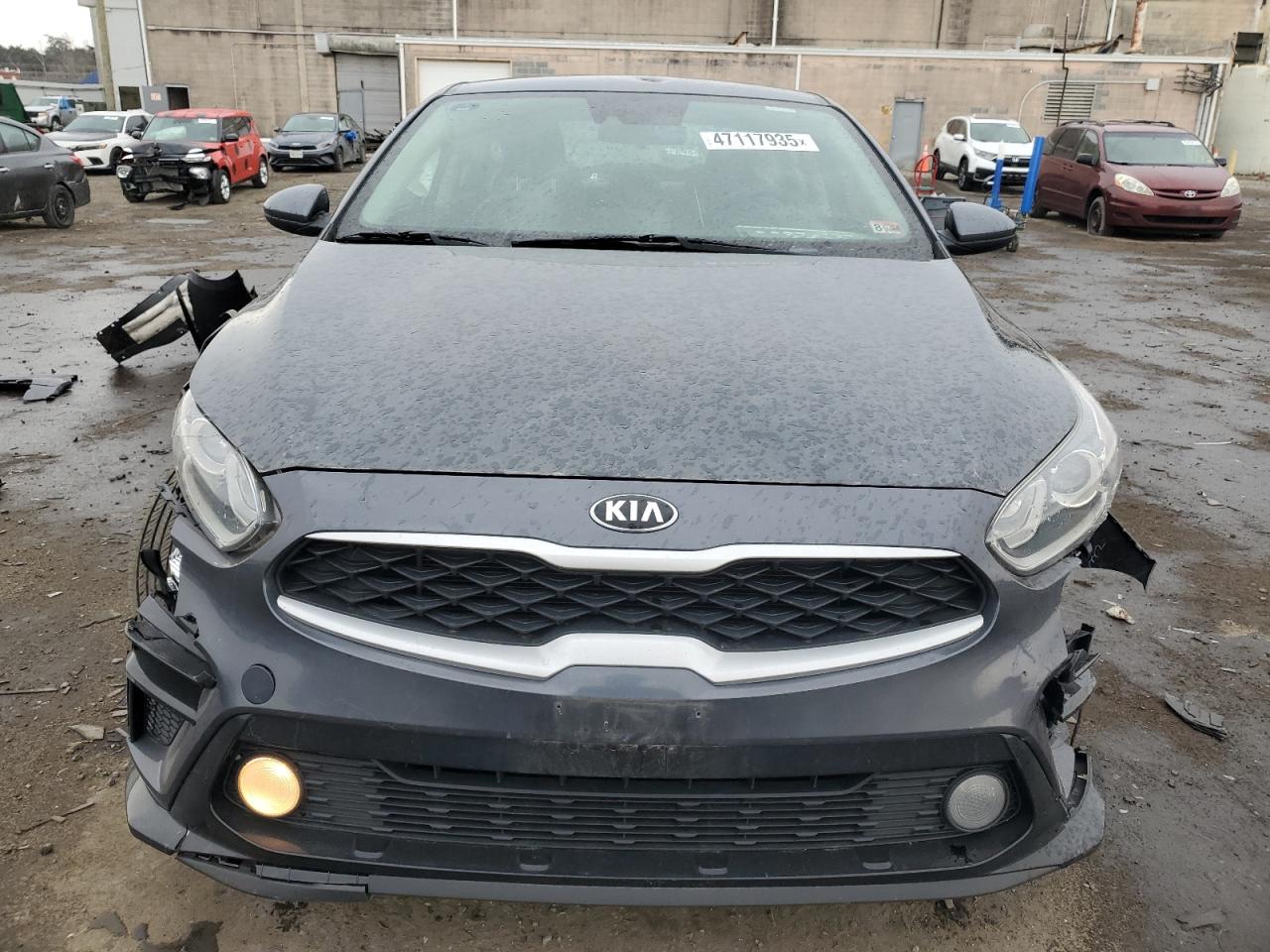2021 KIA Forte VIN 3KPF24AD1ME381447 Copart auction photo, front end / rear end damage thumbnail 5