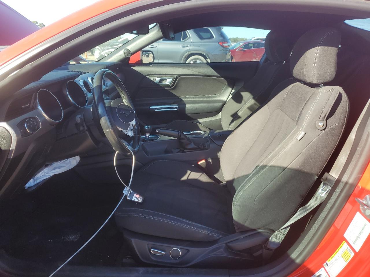 2018 Ford Mustang VIN 1FA6P8CFXJ5178562 Copart auction photo, front end / side damage thumbnail 7