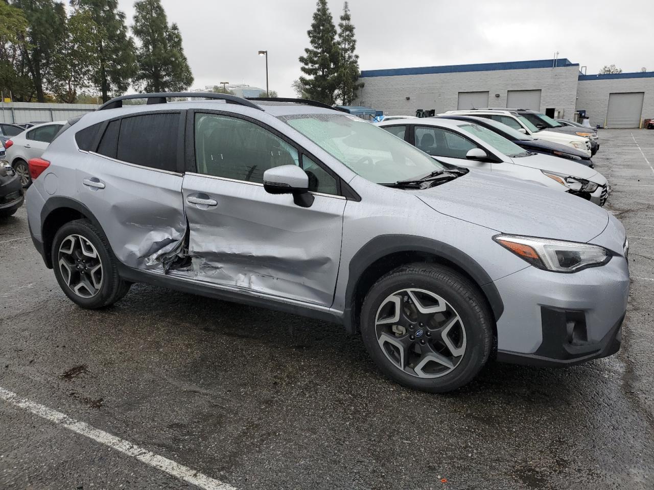 2020 Subaru XV VIN JF2GTAMC9L8231485 Copart auction photo, side damage thumbnail 4