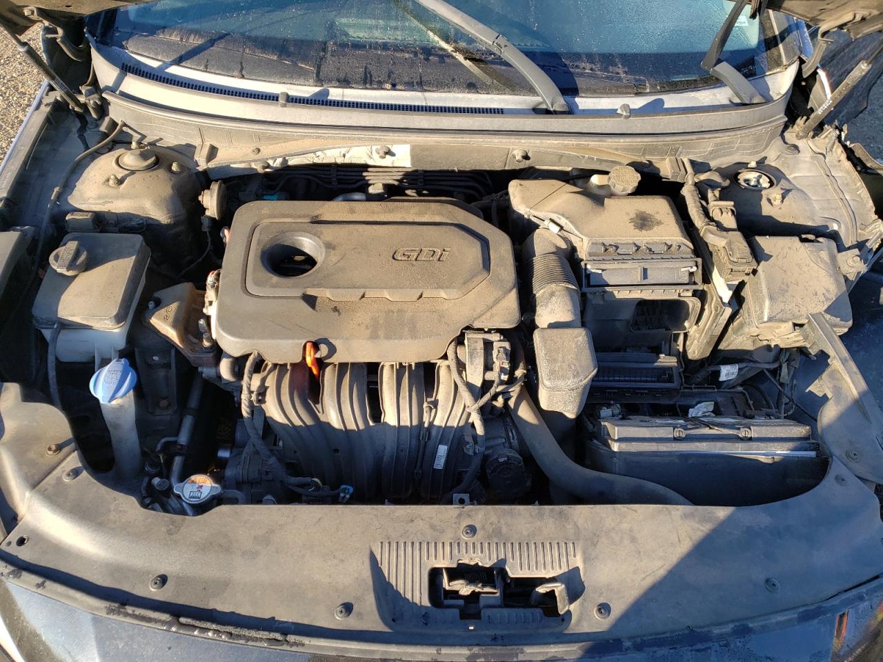 2015 Hyundai Sonata VIN 5NPE24AF5FH000355 Copart auction photo, front end / minor dent/scratches damage thumbnail 12
