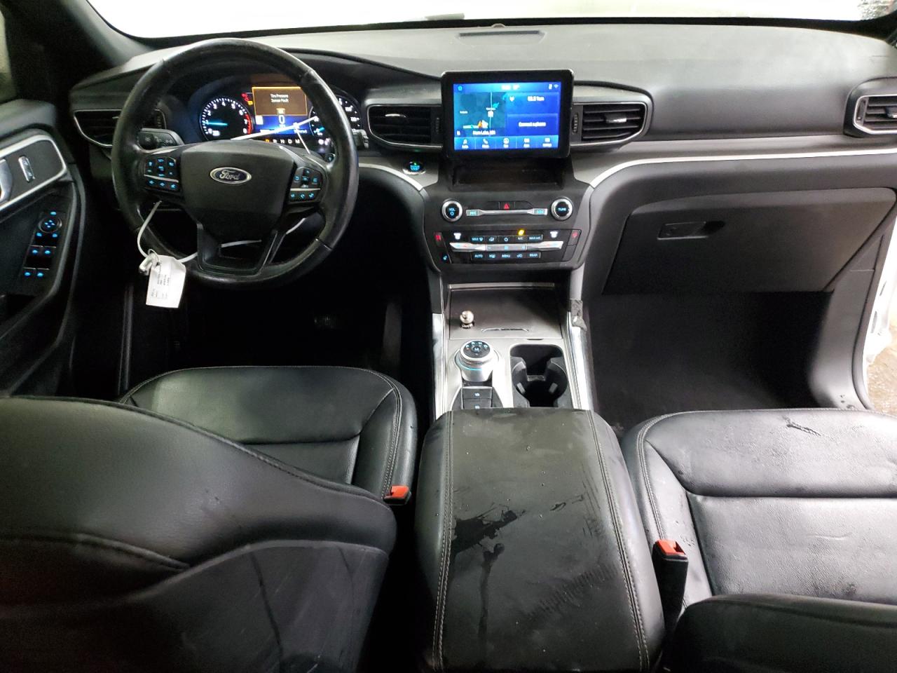 2020 Ford Explorer VIN 1FMSK8DH6LGA27955 Copart auction photo, all over damage thumbnail 8