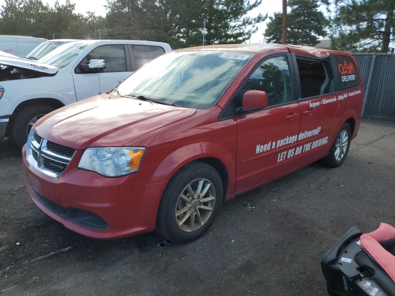 2013 Dodge Caravan VIN 2C4RDGCG4DR752003