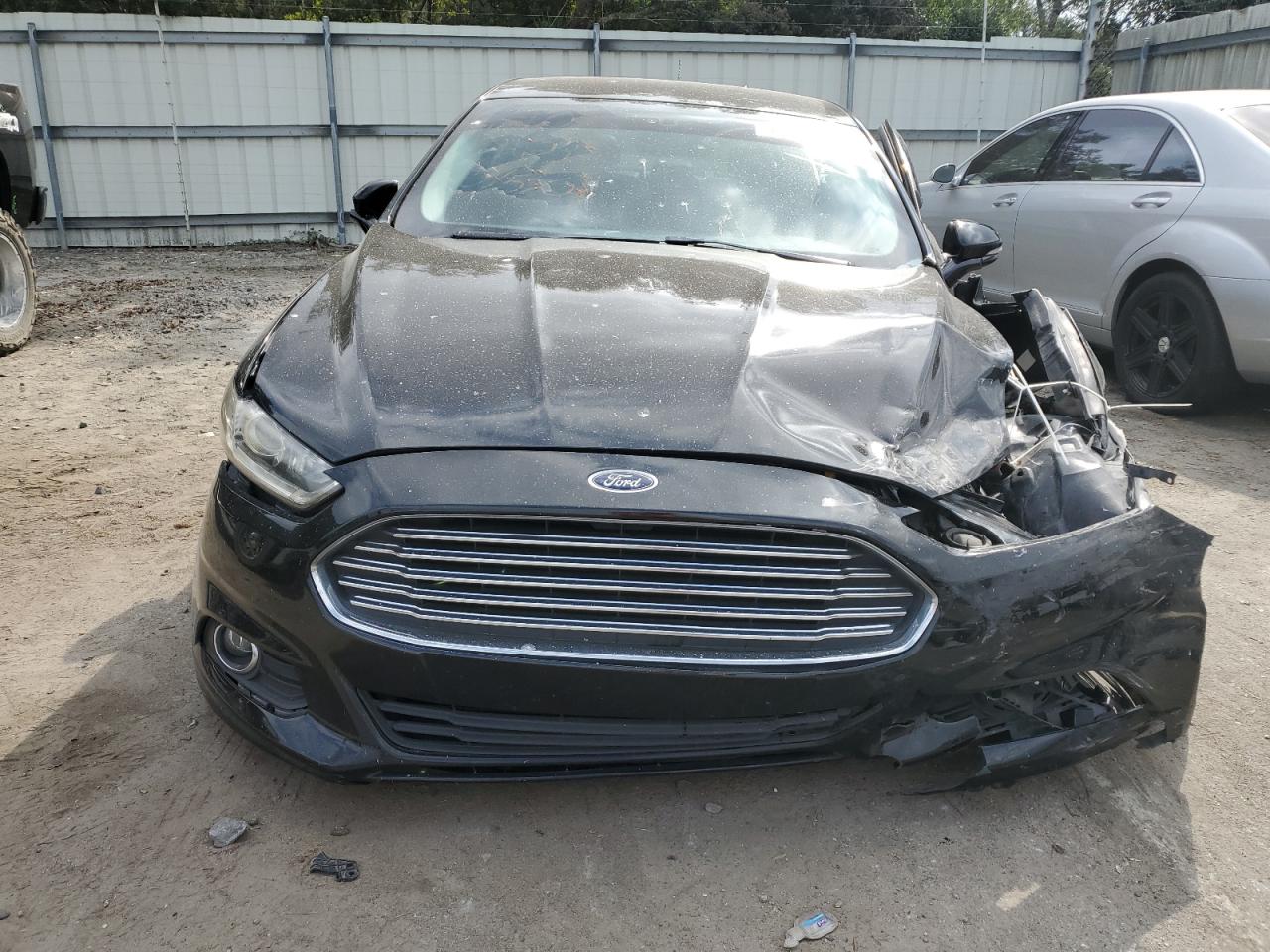 2016 Ford Fusion VIN 3FA6P0LU8GR403941 Copart auction photo, front end / side damage thumbnail 5