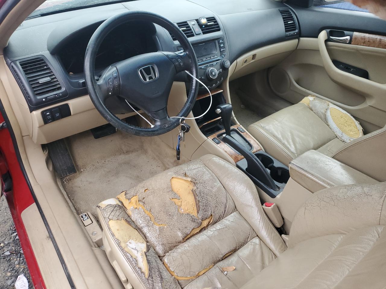 2005 Honda Accord VIN 1HGCM82665A003974 Copart auction photo, mechanical damage thumbnail 8