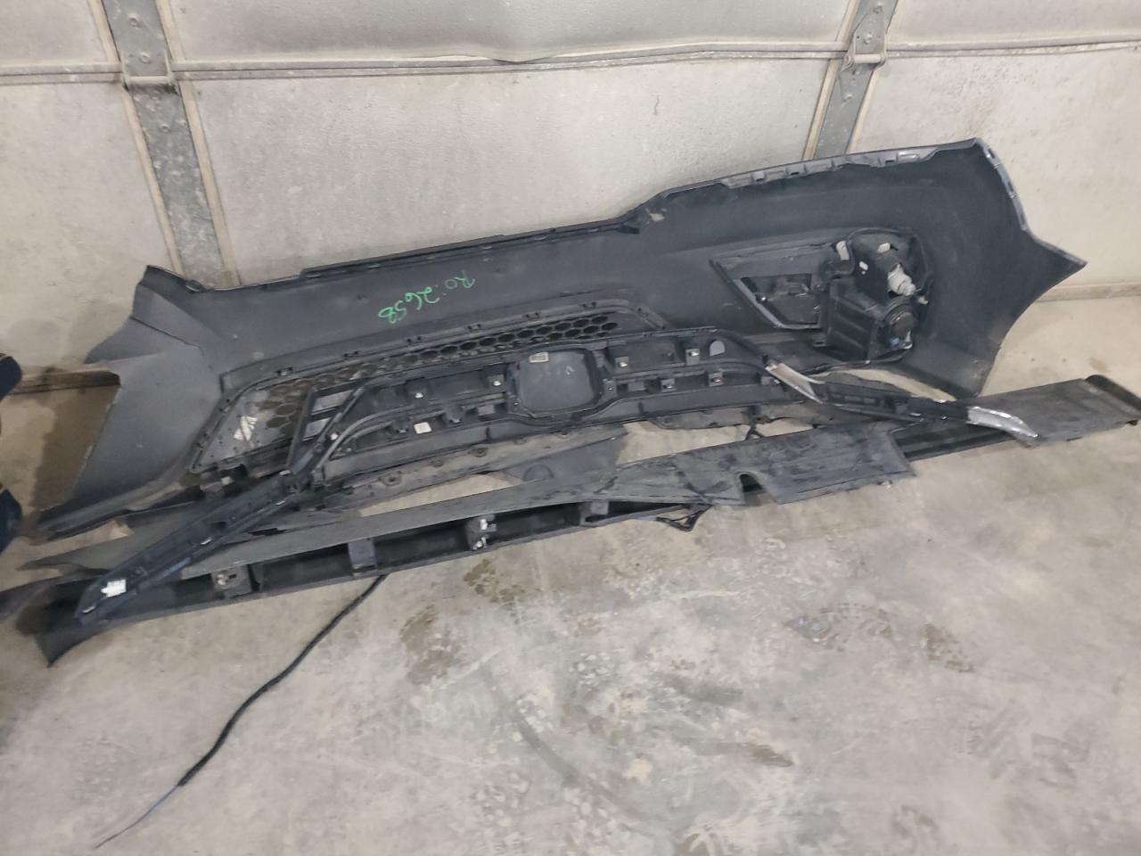 2018 Honda Odyssey VIN 5FNRL6H96JB015447 Copart auction photo, front end / side damage thumbnail 13