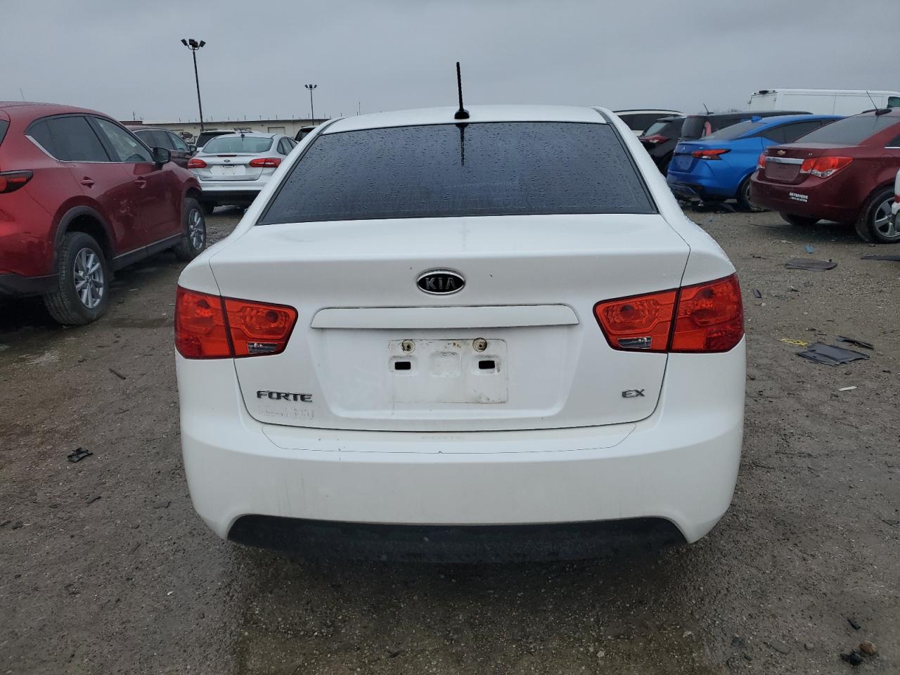 2013 KIA Forte VIN KNAFU4A21D5719740 Copart auction photo, front end / mechanical damage thumbnail 6