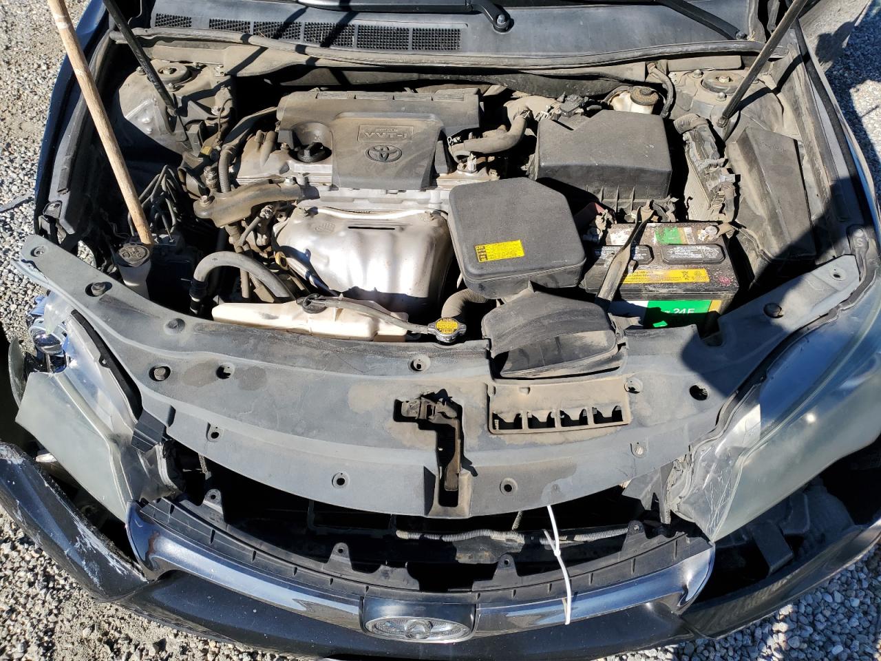 2015 Toyota Camry VIN 4T1BF1FK3FU022352 Copart auction photo, front end / side damage thumbnail 12