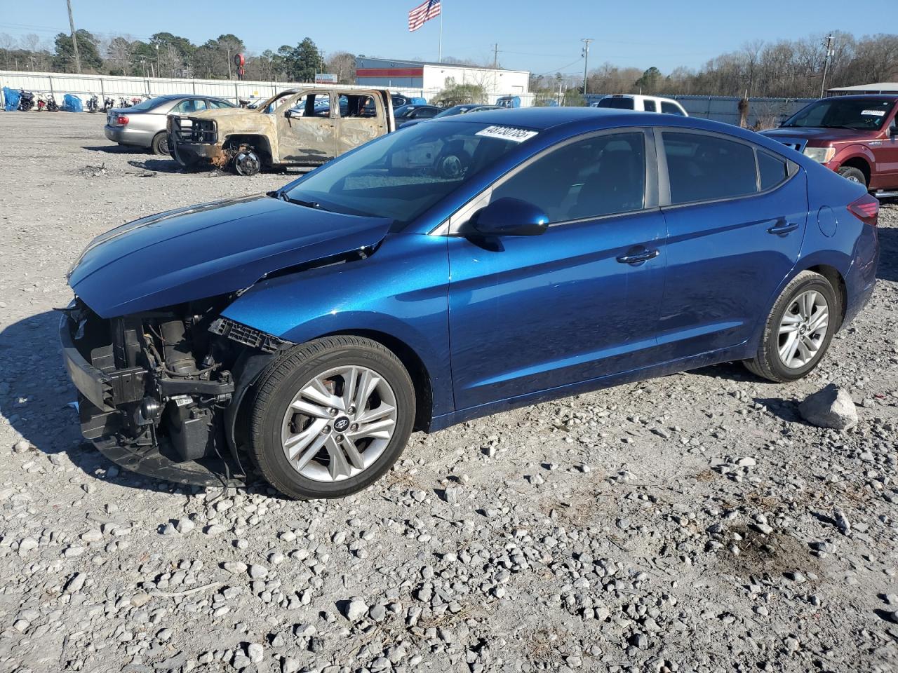2020 Hyundai Elantra VIN 5NPD84LFXLH563078