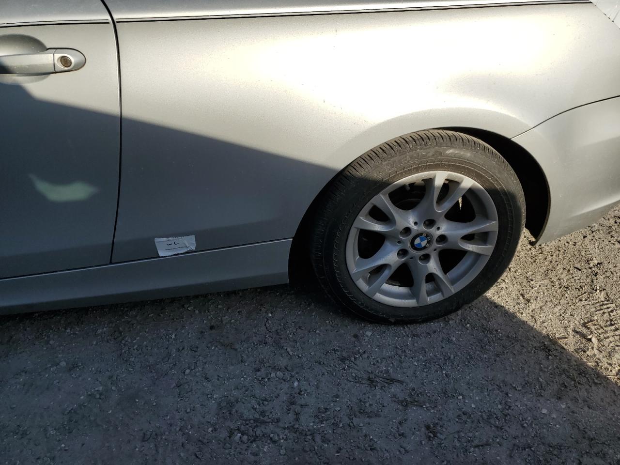 2008 BMW 1er VIN WBAUL73568VE88703 Copart auction photo, water/flood damage thumbnail 12