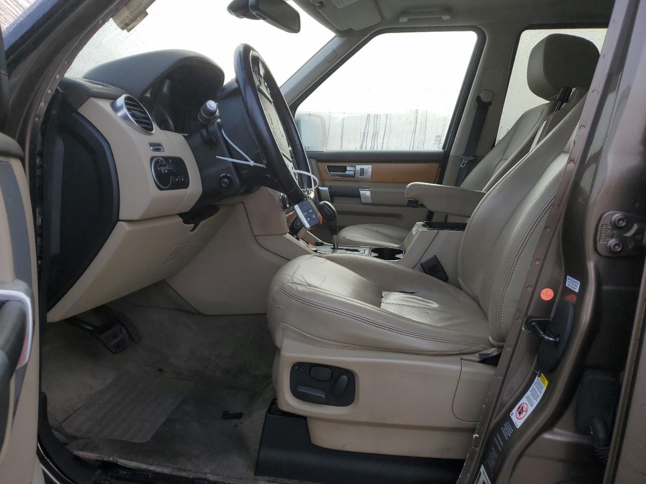 2012 Land Rover LR4 VIN SALAK2D49CA634809 Copart auction photo, water/flood damage thumbnail 7