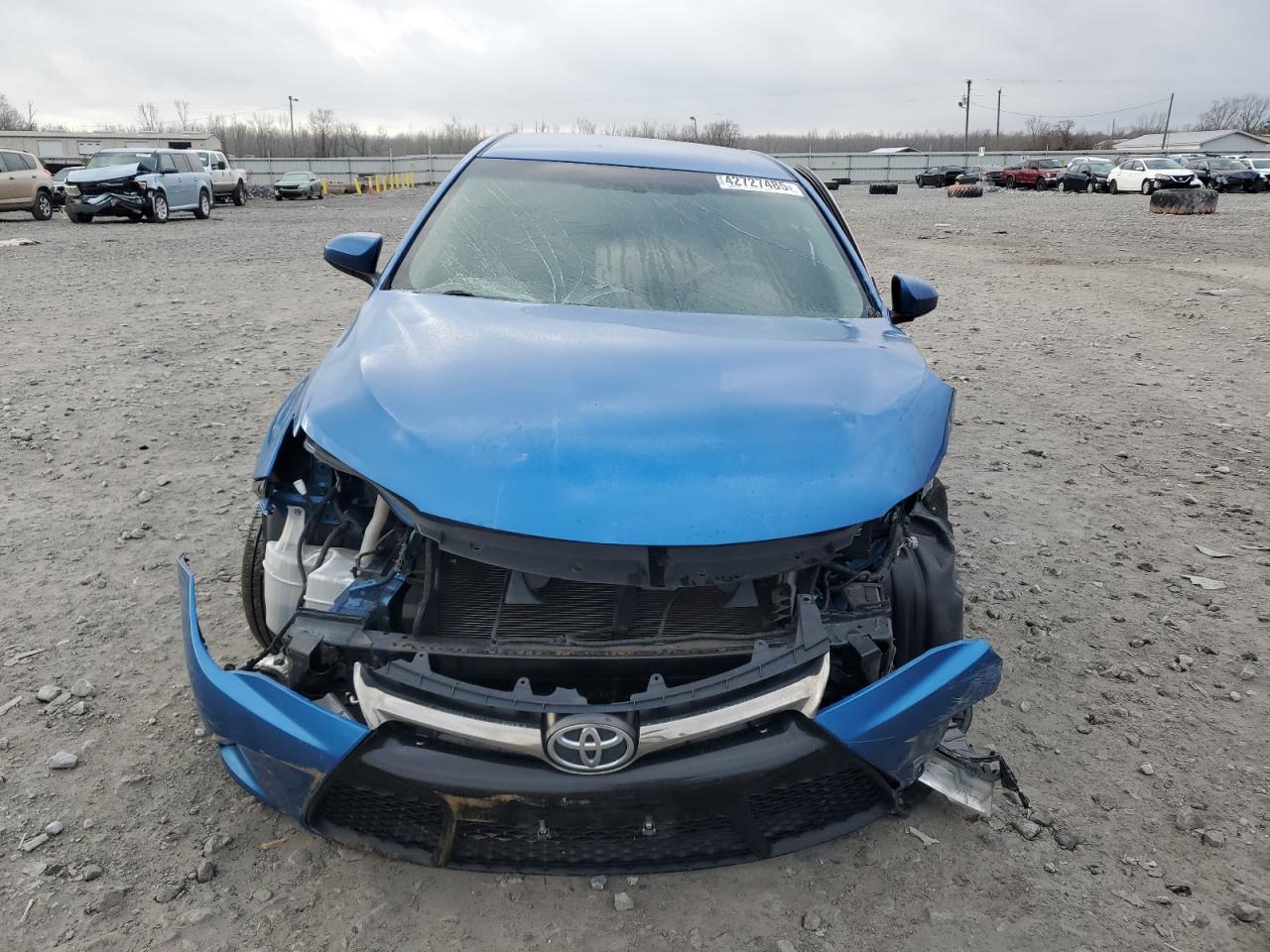 2017 Toyota Camry VIN 4T1BF1FK2HU804953 Copart auction photo, front end / all over damage thumbnail 5